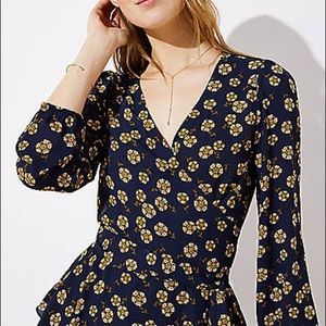 Loft Daisy Wrap Top